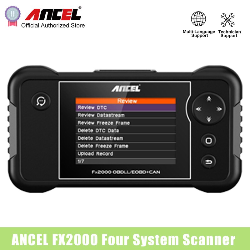 ANCEL FX2000 OBD2 ĳ  ABS SRS OBD2 ڵ ĳ ٱ ڵ ˻   Ʈ ڵ  
